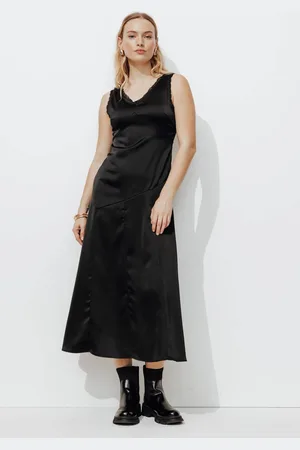 Promod Robe longue satinée Femme - Vêtements - MODE Femme