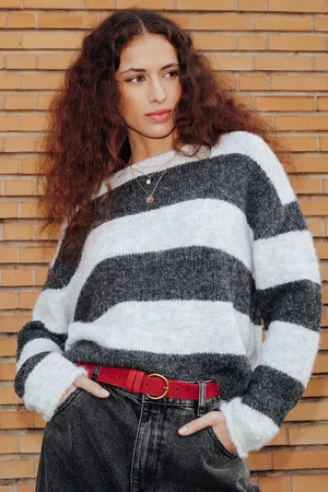 Promod Pull moelleux rayé Femme - Vêtements - MODE Femme