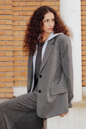 Promod Veste de tailleur à capuche - Vêtements - MODE Femme