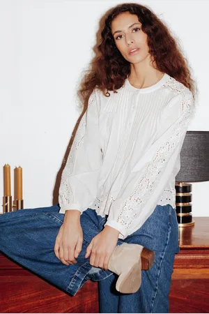Promod Chemisier broderie anglaise - Vêtements - MODE Femme