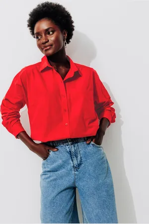 Promod Chemise oversize unie Femme - Vêtements - MODE Femme