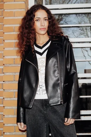 Promod Blouson rock en simili Femme - Vêtements - MODE Femme