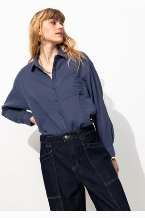 Promod Chemise en gaze de coton Femme - Vêtements - MODE Femme