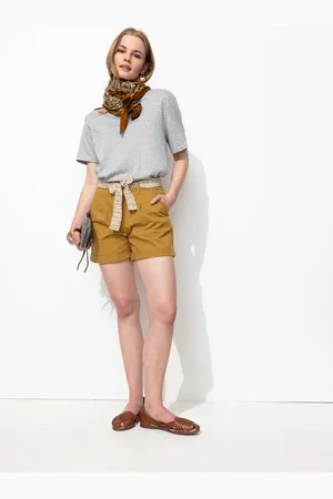 Promod Short à pinces + ceinture - Vêtements - MODE Femme