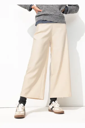 Promod Pantalon large cropped - Vêtements - MODE Femme