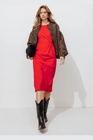 Promod Robe mi-longue en jersey - Vêtements - MODE Femme