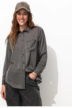 Promod Chemise perlée en satin Femme - Vêtements - MODE Femme