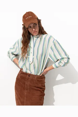 Promod Chemise oversize rayée Femme - Vêtements - MODE Femme
