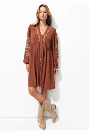 Promod Robe courte brodée Femme - Vêtements - MODE Femme