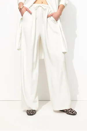 Promod Pantalon large taille haute - Vêtements - MODE Femme