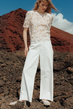 Promod HECTOR jean large Femme - Vêtements - MODE Femme