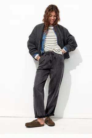 Promod Pantalon chino en lyocell - Vêtements - MODE Femme