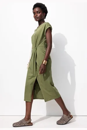 Promod Robe mi-longue en jersey - Vêtements - MODE Femme
