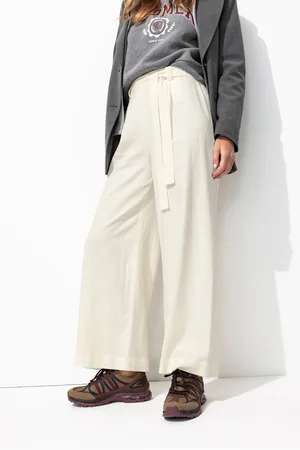 Promod Pantalon large en lin mélangé - Vêtements - MODE Femme