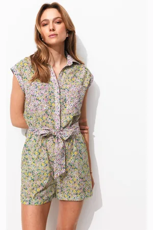 Promod Combishort fleuri Femme - Vêtements - MODE Femme