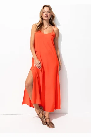 Promod Robe longue à fines bretelles - Vêtements - MODE Femme