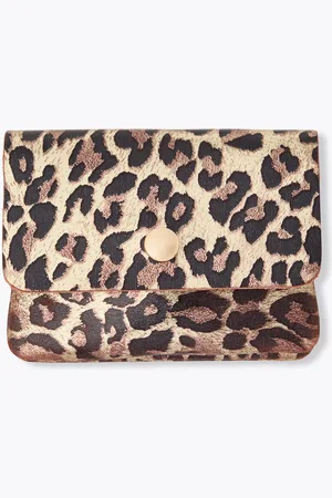 Promod Porte-monnaie léopard en cuir - Vêtements - MODE Femme