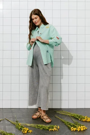 Promod Chemise oversize brodée Femme - Vêtements - MODE Femme