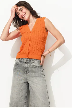 Promod Gilet torsadé sans manches - Vêtements - MODE Femme