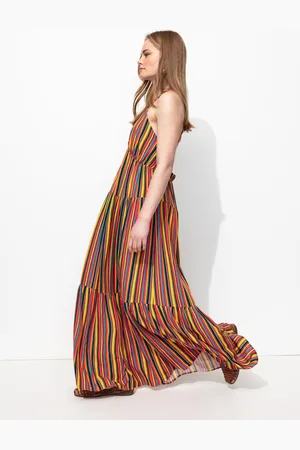 Promod Longue robe rayée Femme - Vêtements - MODE Femme