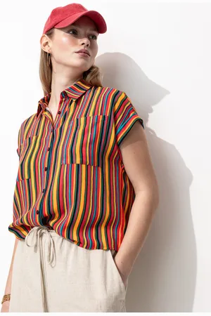 Promod Chemise manches courtes Femme - Vêtements - MODE Femme