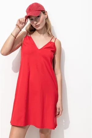 Promod Robe à bretelles en jersey - Vêtements - MODE Femme
