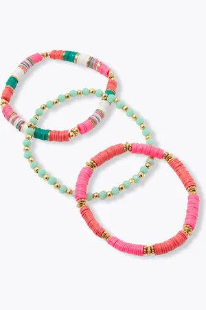 Promod Bracelets surfeuse (lot de 3) - Vêtements - MODE Femme