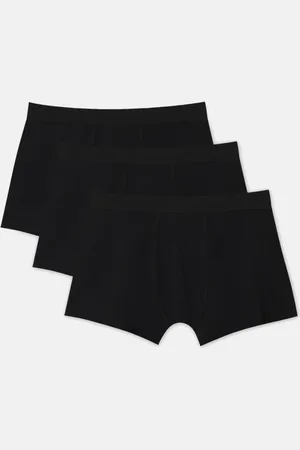 Pull&Bear Lot 3 Boxers Noirs Basiques