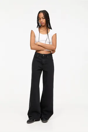Pull&Bear Jean Large Taille Haute