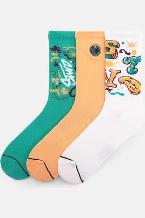 Pull&Bear Lot 3 Paires De Chaussettes Lettres