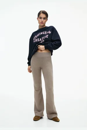 Pull&Bear Pantalon Flare Soft Touch