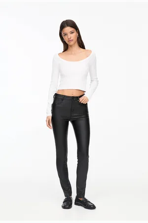 Pull&Bear Pantalon Skinny En Similicuir