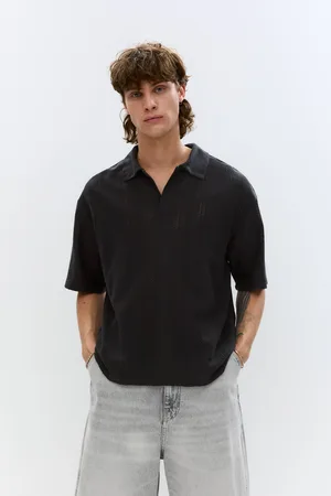 Pull&Bear Polo En Maille Rustique Ajourée