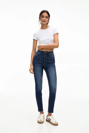 Pull&Bear Jean Skinny Taille Haute