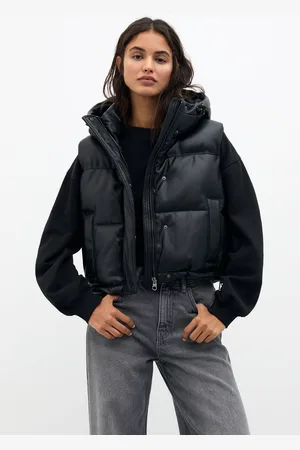Pull&Bear Doudoune Sans Manches En Similicuir
