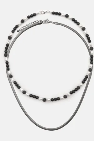 Pull&Bear Lot Colliers Petites Perles