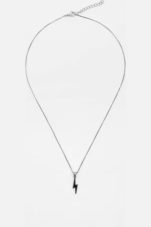 Pull&Bear Pendentif Éclair Inox