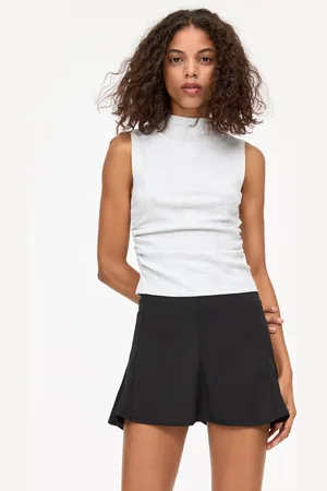 Pull&Bear Top Froncé À Col Montant