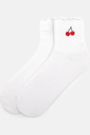 Pull&Bear Chaussettes Hautes Cerises