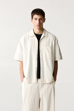 Pull&Bear Chemise À Manches Courtes Poche