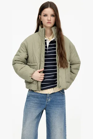 Pull&Bear Veste Matelassée À Col Montant