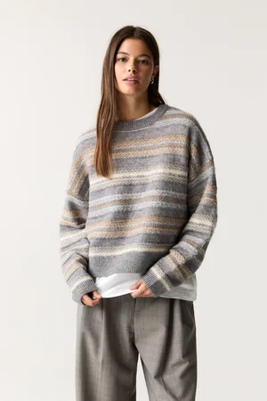 Pull&Bear Pull Jacquard À Rayures