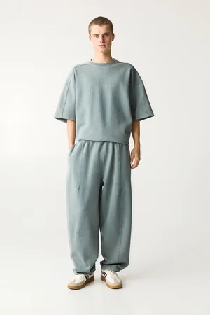 Pull&Bear Pantalon De Survêtement Interlock Super Baggy
