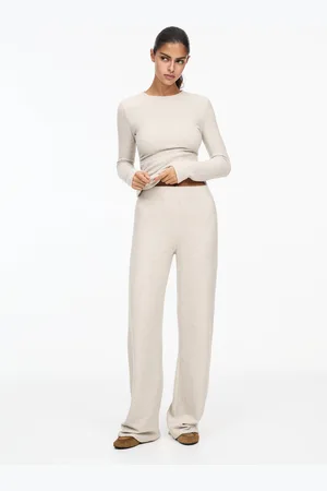 Pull&Bear Pantalon Large En Maille