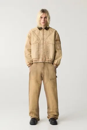 Pull&Bear Pantalon Carpenter Marron