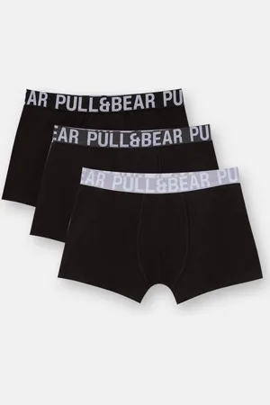 Pull&Bear Lot 3 Boxers Avec Écusson
