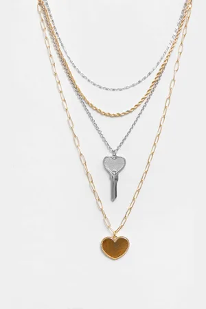 Pull&Bear Lot Chaînes Clé