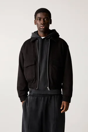 Pull&Bear Veste Cropped En Suédine