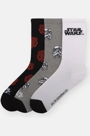 Pull&Bear Lot 3 Paires De Chaussettes Star Wars