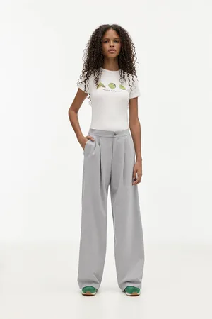Pull&Bear Pantalon Habillé Large